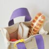 Wholesale BSCI Custom Logo Reusable Women's Kids Handle Tote Bag Shopping Bags Cotton Canvas Bag - Image 6