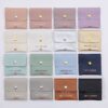 Hot Sell Custom Logo Printed Laxury Packaging Cotton PU Earring Necklace Bracelet Jewelry Bag Small Canvas Gift Jewelry Pouch - Image 4