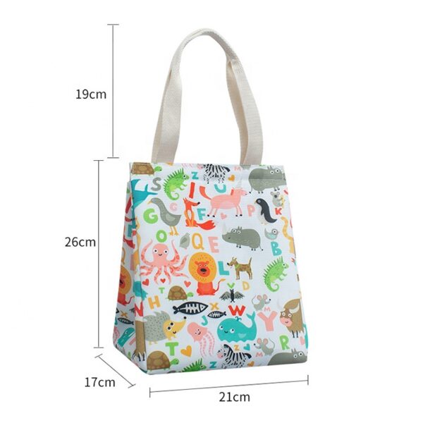 Wholesale BSCI Custom Picnic Food Cooler Kids Adults Thermo Custom Logo Insulated Lunch Bag For Kids