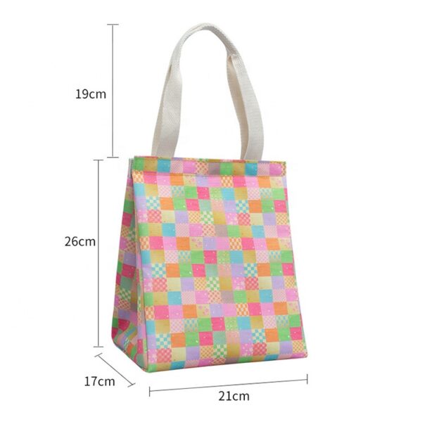 Wholesale BSCI Custom Picnic Food Cooler Kids Adults Thermo Custom Logo Insulated Lunch Bag For Kids - Image 3