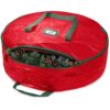 PE Woven Dust Proof Waterproof Christmas Tree Decoration Heavy Duty Zipper Storage Bag - Image 5