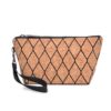 New BSCI Bulk Custom Logo Nature Luxury Women Lady Toiletry Travel Bag Cork Cosmetic Bag - Image 6