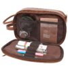 Hot Selling BSCI Bulk Men Women Custom Logo PU Luxury Roomy Toiletry Storage Bag Makeup Case Travel Cosmetic Bag - Image 4