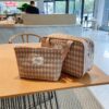 New BSCI Bulk Custom Logo Luxury Women Lady Toiletry Travel Bag PU Cosmetic Bag - Image 2