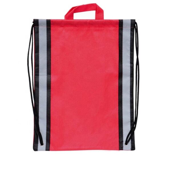 Wholesale BSCI Reusable Storage Bags Promotional Polyester Drawstring Bag Custom Logo - Image 2