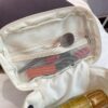 Hot Sell Customized Logo Soft Luxury Women Kids Makeup Travel Cotton Cosmetic Bag - Image 5