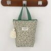 Wholesale BSCI Custom Logo Reusable Women's Kids Handle Tote Shopping Bags Mommy Bag Cotton Canvas Bag - Image 2