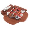 Custom Logo Multi-function Waxed Canvas Bartende Kit Storage Bag Bar Tool Set Bag