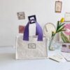 Wholesale BSCI Custom Logo Reusable Women's Kids Handle Tote Bag Shopping Bags Cotton Canvas Bag - Image 5