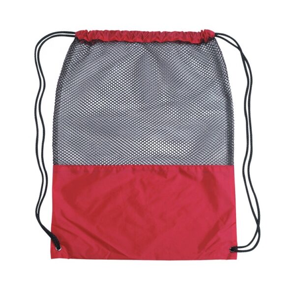 Wholesale BSCI Reusable Storage Bags Promotional Polyester Drawstring Bag Custom Logo - Image 5