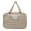 New BSCI Bulk Custom Logo Luxury Women Lady Toiletry Travel Bag PU Cosmetic Bag - Image 5