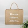 Wholesale BSCI Hot Selling Bulk Custom Logo Handle Bag Reusable Jute Shopping Bags - Image 2