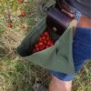 Hot Selling Bulk Custom Logo Outdoor Camping Garden Foldable Canvas Fruit Vegetable Storage Bag Foraging bag - Image 4