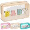 Hot Sell Custom Logo Waterproof Luxury  Women Lady Handle Bag Pencil Box Toiletry Travel Bag PVC Cosmetic Bag - Image 2