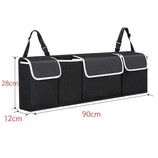 Heavy Duty Collapsible Travel Camping Portable Folding Car Organizer Storage Boxes for Car Trunk - Image 2